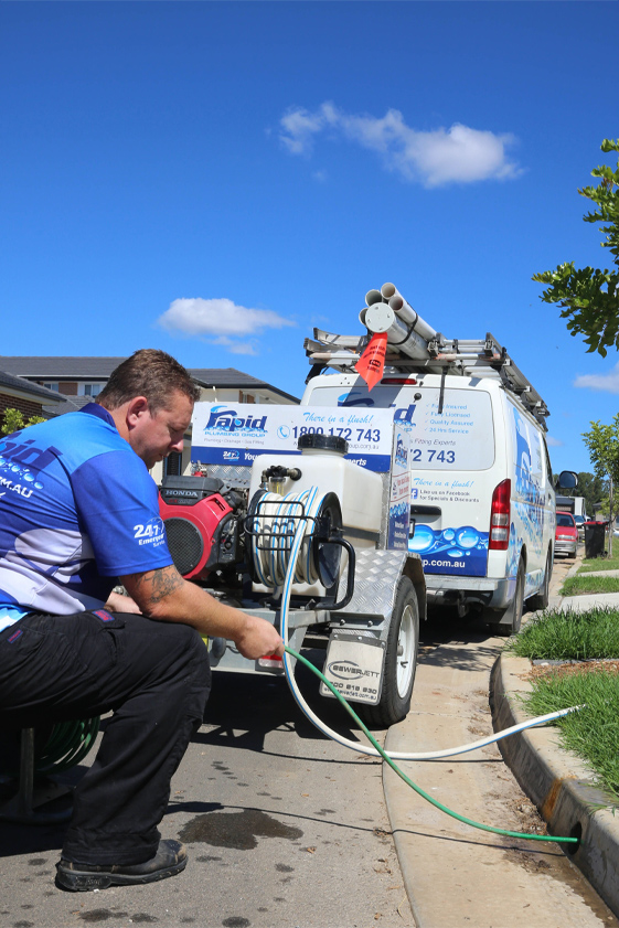 How can you prevent blocked drains?